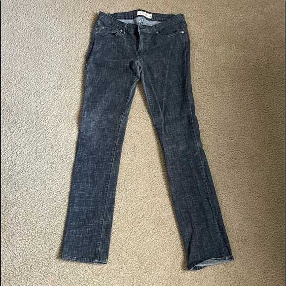 BLACK FADED JEANS STRAIGHT LEG - Picture 2 of 5